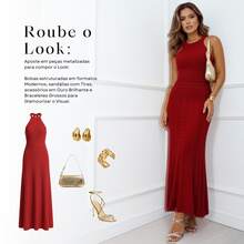 Women Dresses - Đỏ - Xem 7