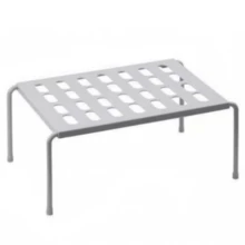 1 peça de sapateira expansível de várias camadas em cores sólidas, organizador de sapatos e chinelos de plástico que economiza espaço para cozinha, sala de estar, dormitório