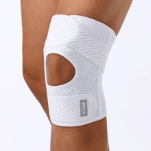 Sports Kneepad Pressurized Elastic Knee Pads Knee Support Joints Protector Fitness Gear Knee Recovery Brace Protector Non-Slip