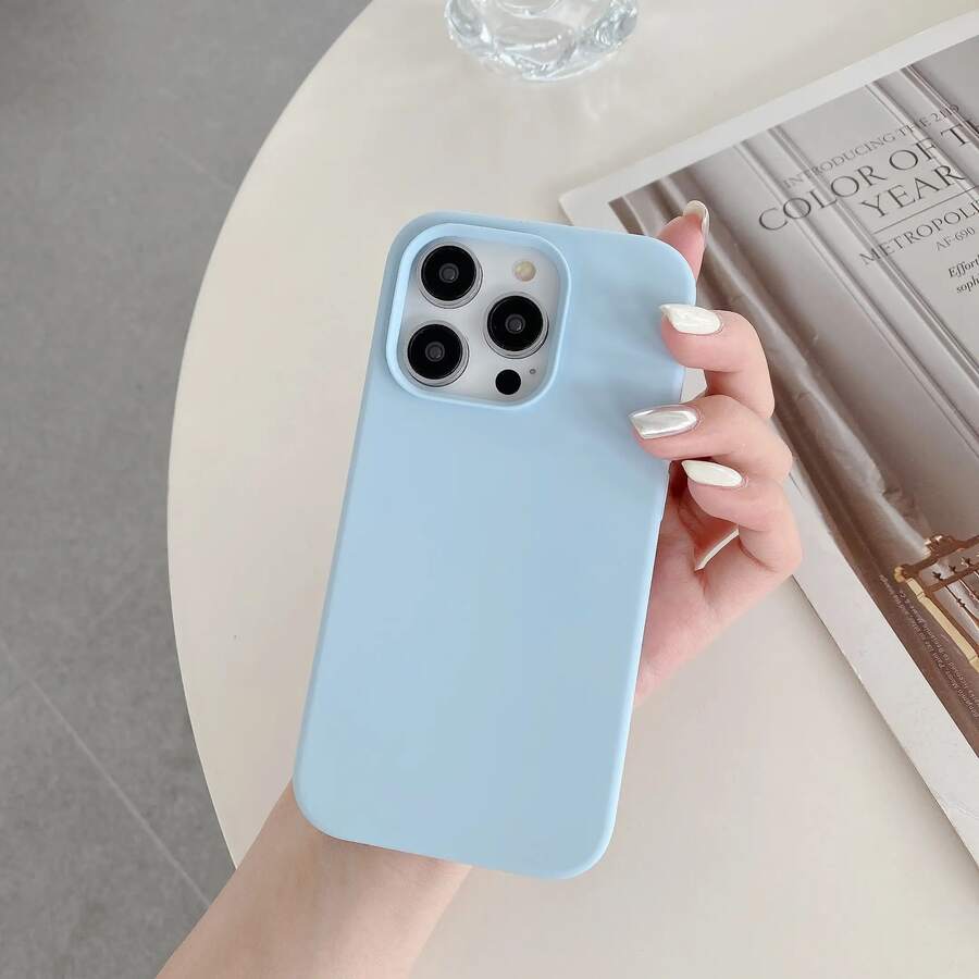 [3-Day Delivery]2pc Fashionale&Unique All-Black Protective Shockproof Phone Case Compatible With Various  Models Including  17 Series, 16 Series,  15Series, 14 Series, 13 Series, 12 Series, 11 Series, And Older Models Like XSMAX, XR, And XS  17 Waterproof Phone Case,Scratch Ressistant,An-Ti Fall,Gift For FriendUS Stock Fast Shipping - Kiểu 3 (1 cái) - Xem 1