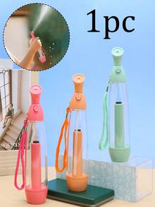 1 件可再填充便携式喷雾器，连续喷雾，水冷喷雾瓶薄而紧凑，防漏，雾气细腻，可轻松放入口袋、包和钱包，用于护发、护肤、植物、清洁、旅行装、沙龙使用、定量喷雾瓶、容量可选、高品质、专业，适用于露营、户外花园、徒步旅行 - 彩色 - 查看 2