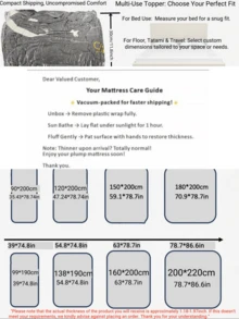 Extra Thick & Warm Mattress Pad - Feather Filled, Can Replace Pillow Topper, Gusset Box Design, Fits 8-21 Inch Deep Pockets, Plush & Supportive, Hotel Quality, White, Blue, Gray, Great For Halloween, Christmas, Everyday Holiday Gifts! - Light Grey - View 6