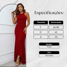 Women Dresses - Đỏ - Xem 3