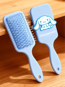 Foldable Hair Brush With Mirror, Cute Kawaii Design, Gentle Detangling & Styling, Travel/Daily Use,  Lover Gift, Hair Care Essential, Kawaii Styling Must-Have - Rectangular Comb - View 6