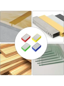 1 Piece/4 Pieces Rhinestone Hand Polishing Pad, Ceramic Tile Glass Grinding Block Pad, Stone Marble Ceramic Grinding Sand Disc Polishing Tool Grit 60/100/200/400 Tools - Multicolor - View 11