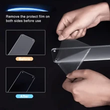 Mesa lateral transparente em acrílico estilo italiano, elegante e compacta, ideal para hall de entrada, banheiro, sala de estar e quarto. Perfeita para exibir plantas, livros, álbuns de fotos, xícaras e estatuetas. Fácil de instalar e limpar.