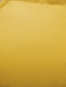 Chaleco tipo puffer sin mangas de mujer con cierre, cuello alto y corte corto en colores neón, estilo urbano casual Interior Afelpado - Amarillo - Ver 4