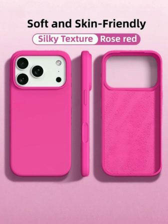 New Luxury Shockproof Soft And Beige-Friendly Phone Case Compatible With Iphone 17Pro 17 Air 16 15 Pro 14 Plus 13 12 11 17 Pro Max Anti-Fall Silky Cover, Dropresistant Case, Sleek Design, Skinfriendly Material