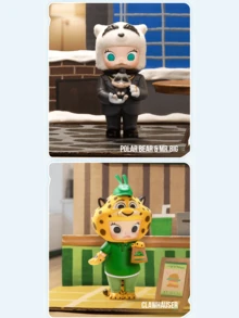 POP MART MOLLY X 迪士尼疯狂动物城盲盒系列，包含12款常规版+1款隐藏版，以经典卡通人物雕像（朱迪·霍普斯、尼克·王尔德、克劳豪瑟）为主题，采用优质PVC/ABS材质，精细还原角色服装和设计，是办公室或家居的可爱桌面摆件，也是送给迪士尼粉丝、MOLLY收藏家、生日、周年纪念日以及动画爱好者的完美礼物，将艺术性和收藏价值完美融合于迷你雕塑之中。 - 彩色 - 查看 8