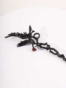 1个玫瑰翅膀造型烟嘴支架，个性化吸烟配件，耐热支架，适合作为圣诞节、情人节和新年礼物 - 彩色 - 查看 10