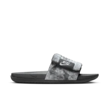 Nike Offcourt Adjust Slide 時尚舒適 防磨一字拖鞋 男款 黑灰 HQ2178-001 - 灰色 - 查看 4