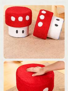 High-End Home Small Stools, Low Stools, Creative And Cute Shoe-Changing Benches In The Entrance, Footstools, Plush Seating Cushions, Square Stools, Relaxed And Mini Cute Items