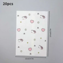 10/20/50/100 chiếc Túi đựng quà tặng 4,7x6,7 inch, bao gồm Túi giấy đựng quà tặng ngày lễ, Túi giấy đựng quà tặng cao cấp hình quả anh đào hoạt hình dễ thương, Túi giấy đựng quà tặng nhỏ cho phụ kiện, Túi giấy họa tiết hình mèo con và hình trái tim, Túi đựng kẹo làm quà tặng tiệc tùng và Túi giấy đựng quà tặng trang trí sáng tạo DIY, Thích hợp cho Ngày lễ tình nhân, Đám cưới, Sinh nhật, Túi quà tặng tiệc tùng và Túi giấy đựng quà tặng - Nhiều màu - Xem 8