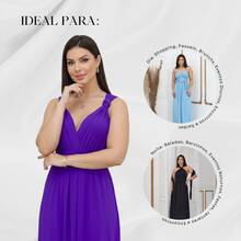 Women Dresses - Purple - View 5
