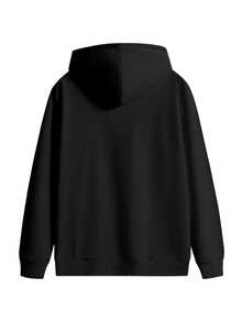 Box Of Chocolate Pullover Hoodies Printed Hoodies Men's And Women's Hoodies Vintage Unisex Hoodie With Pockets Long Sleeve Casual Top Men & Women Graphic Hoodies & Sweatshirts Funny Hoodie Spring Autumn And Winter Streetwear Clothes For Male & Female - Black - View 2