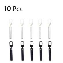 5/10pcs Durable Metal Zipper Replacement Kit, Suitable For Jackets, Handbags And Backpacks, Easy To Install - Multicolor - View 14