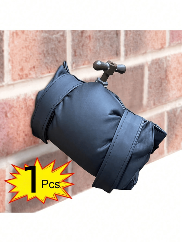 1 pezzo Copertura isolante per rubinetto da esterno - Giacca per rubinetto isolata e resistente, facile da installare, adatta per rubinetti USA/UE, protezione antigelo per tubi d'acqua, protezione per tutte le stagioni, adatta per rubinetti da esterno - per uso domestico, giardino e commerciale, copertura per rubinetto invernale, design elegante, materiale sintetico durevole, appassionati di giardinaggio, design moderno, materiale di alta qualità, gestori di proprietà