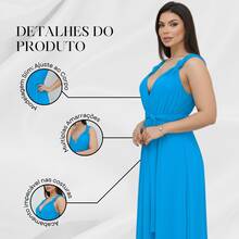 Women Dresses - Blue - View 6