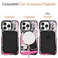 Funda Compatible con iPhóne Premium Macsafe Tokio Rebenyers Drekan Quen Ryuguyi Sub-comandante Tokio Manji Anime Manga Protector para Carcasa Anticaídas a Prueba De Golpes TPU. - Negro - Ver 5