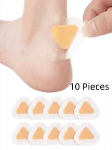 QKC 20片装PE鞋跟保护贴 - 鞋子专用粘性防磨贴，舒适足部护理缓冲垫，适用于女士凉鞋、女士高跟鞋及其他鞋类配件
