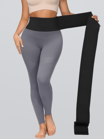 Waist Trainer For Women Waist Wraps For Stomach Snatch Me Up Bandage Tummy Body Belly Trimmer Wrap