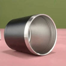 1pc 8oz Insulated Water Bottle, Leak-Proof, With Lid, For Hot & Cold Beverages, Portable Tray Cup, Double-Wall Stainless Steel Vacuum Insulated - Multicolor - View 7