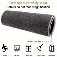 1pc Green Owl Pattern Multifunctional Car Trunk Storage Mat, Simple And Stylish Design, Enhances Interior Space, Compatible With Most Car Models, Christmas Car Decoration - Green Owl - View 7