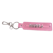 Llavero elegante personalizado, etiqueta con nombre y número personalizado, accesorios de llavero, llavero bordado, adecuado para equipaje, bolsos, cinturones, equipo, llaveros, llaves de coche - Llavero con nombre personalizable, letra de aleación suave PU - Multicolor - Ver 14
