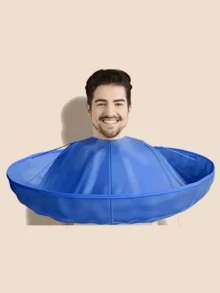 Adjustable Hair Cutting Cape - Foldable, Adult/Elderly Hair Cutting Salon Cape, Non-Clogging, Home Shaving Cape/Kids Hair Cutting Cape, Nylon Salon Cape, Unisex, Suitable For Professionals And Home Use - Multicolor - View 12