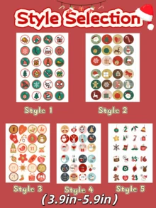1pc (3.9in-5.9in)/ 1pc A4 (7.8in-12.2in) Christmas Advent Calendar Number Stickers,1-24 Christmas Countdown Calendar Stickers,Christmas 1-24 Number Stickers,Xmas Countdown Calendar Stickers DIY,Christmas Countdown Office & School Supplies Party Gift Seal Sticker,Scrapbook Supplies,Halloween Decor,Teacher Accessories,School Supplies