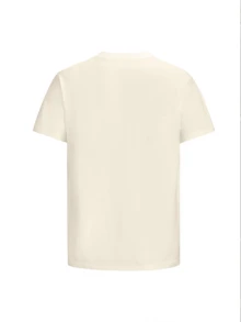 Vian Lanman Women's Summer Casual Soft Cotton Crew Neck Short Sleeve T-Shirt,Cool Bear In Sunglasses Chicago Knit Hat Graphic.Khaki - 卡其色 - 查看 4