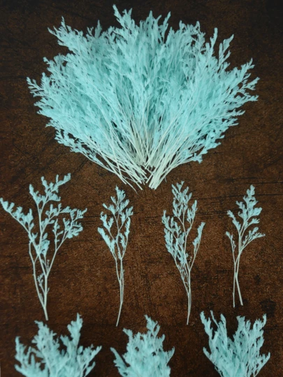 25/50/100/300pcs Ivory White Mini Gypsophila & Other Dried Flowers - For Resin Mold Art And Crafts, Suitable For Hair Accessories, Wedding Wreaths, Tabletop Decor, Home Decoration