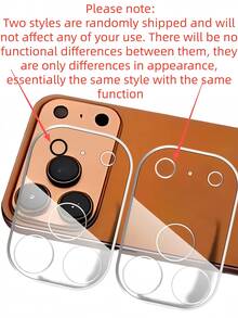 3pcs Full Cover Camera Protector Glass Film Compatible With Iphone 17 16 Pro Max 17 Air 15 14 13 12 11 Accessories Back Lens Glass