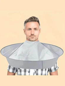 Adjustable Hair Cutting Cape - Foldable, Adult/Elderly Hair Cutting Salon Cape, Non-Clogging, Home Shaving Cape/Kids Hair Cutting Cape, Nylon Salon Cape, Unisex, Suitable For Professionals And Home Use - Multicolor - View 13