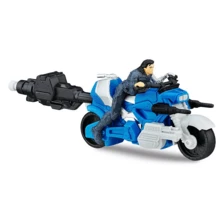 Hasbro 冬日战士（含爆炸特效摩托车）- 内战 - 藍色 - 查看 4