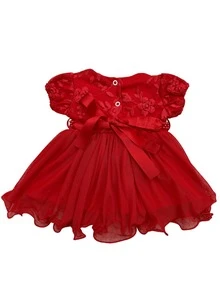 Luxury Baby Girl's Going-Home Outfit In Suedine Fabric - 5-Piece Kit - Comfort And Elegance! - Mùa hè đỏ - Xem 5