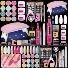 Acrylic Nail Kit For Beginners With Everything Nails Kit Acrylic Set With Drill And U V Light Professional Glitter Powder Decorations Rhinstones DIY Gifts For Women - Bộ móng Acrylic - Xem 11