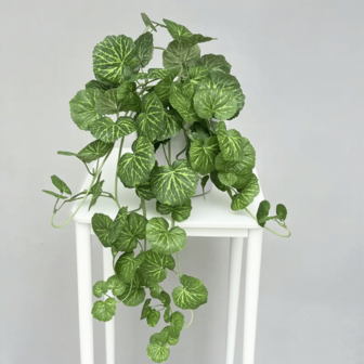 1pc 27.5 Inch Artificial Hanging Vine, Suitable For Seasonal Hanging Baskets, Home And Hotel Decor, DIY Faux Plant, Fancy Tabletop Decor, Indoor And Outdoor Decoration, Fits Various Room Types, Container Not Included