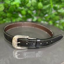 1 Country Belt Genuine Leather Horse Print Or Scale Effect - Xe - Xem 17