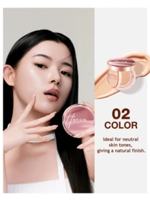 HEXZE 15克气垫粉底液，高遮瑕力，持妆长达16小时，防水，买一送一替换装