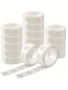 双面胶点，透明气球胶点，可移除胶点，工艺胶点，适用于圣诞节、情人节、万圣节礼物、圣诞装饰 - 查看 2