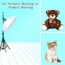 Mint Blue Photography Backdrop Cloth, Light Blue Photography Background Screen, Light Blue Photography & Videography Studio, Shooting, Zoom Backdrop (Excluding Stand And Clips) - Mint Blue - View 7