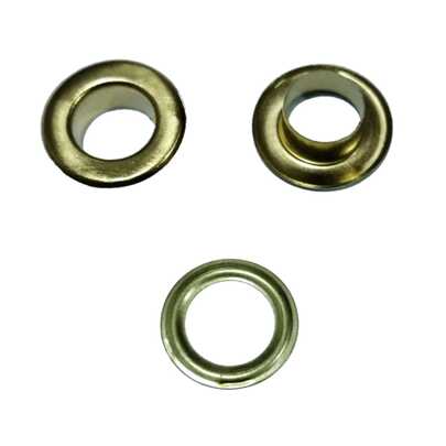 Inova Aviamentos Ilhos 0 Com Arruela 18x11mm Dourado Ou Niquel -2000 unid