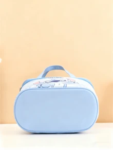 Túi đựng mỹ phẩm tròn màu xanh dương hình Stitch, thiết kế nhân vật hoạt hình Kawaii, nội thất rộng rãi và ngăn nắp, khóa kéo và đường may chắc chắn, túi đựng đồ vệ sinh cá nhân tiện dụng khi đi du lịch, màu sắc tươi tắn không phai, vật dụng không thể thiếu cho fan, đồ dùng trang điểm hàng ngày thiết yếu, món quà sinh nhật dễ thương cho bạn gái, người yêu thích mỹ phẩm, hộp đựng đồ trang điểm di động đa năng. - Màu xanh lam - Xem 6