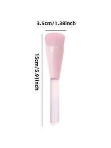 1pc Heart-Shaped Makeup Brush Set, Blush Brush, Foundation Brush, ABS Resin Handle, Soft Texture, Multi-Functional Makeup Tool, Gentle On Skin, Suitable For All Skin Types,Giveaways - Multicolor - View 5