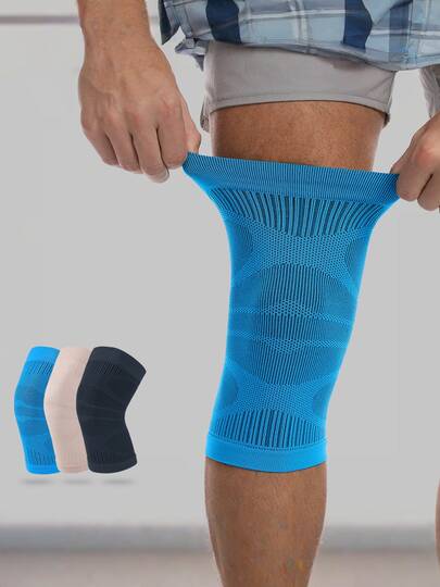 1Pc High Stretch Knee Braces Sleeves Knee Support For Women And Men - Compression Knee Brace For Working Out, Running, Gym, Fitness, Weightlifting