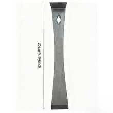 1件装平头撬棒，不锈钢材质，金属平头撬棒，木工刮刀，多功能杠杆式木板拆卸铲，拔钉器，不锈钢撬刮工具，适用于家居装饰和维护