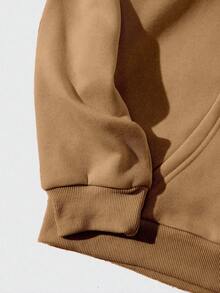 Women Sweatshirts - Camel - View 3