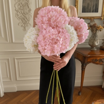 1pc 29.5 Inch (75cm) Artificial Silk Hydrangea Flower With Long Stem, Suitable For Indoor/Outdoor Wedding Decor, Flower Shop Arrangement, Home, Kitchen, Garden, Party, Holiday, Bar, DIY