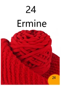 1/3pcs Chunky Chenille Yarn For Knitting, 1 Ply Jumbo Ice Yarn Bulk 100g Skeins, Soft DIY Crochet Thread For Blankets, Slippers, Hats, Scarves Handmade Craft Supplies Christmas Gift - Multicolor - View 42